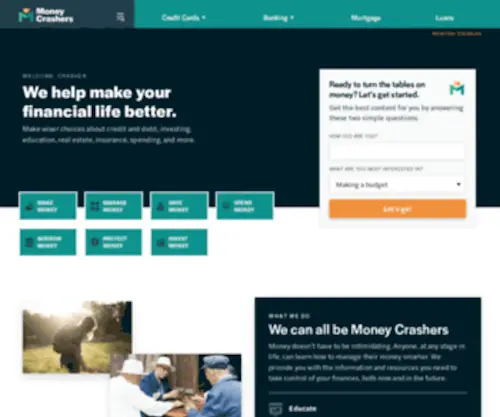 Moneycrashers.com(Money Crashers) Screenshot