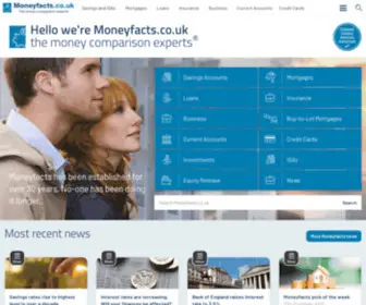 Moneyfacts.co.uk(Compare Savings) Screenshot