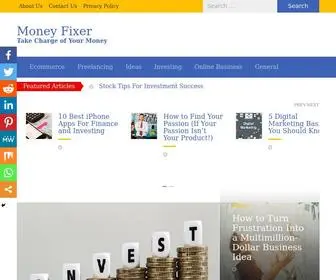Moneyfixer.com(Take Charge of Your Money) Screenshot