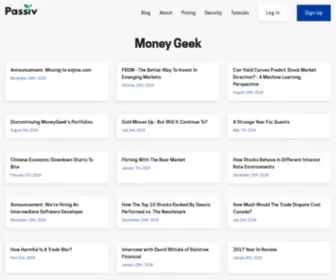 Moneygeek.ca(Last entries) Screenshot