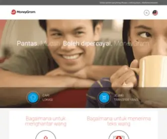 Moneygram.my(Laman Utama) Screenshot