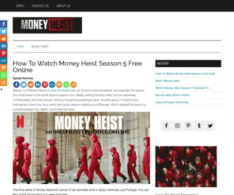 How To Watch Money Heist Season 5 Free Online