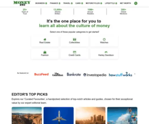 Moneyinc.com(Money Inc) Screenshot