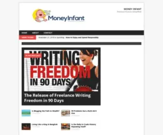 Moneyinfant.com(Business Tips for Success) Screenshot