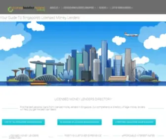 Moneylenderreview.com.sg(Licensed & Legal Money Lenders Singapore GUIDE & Reviews) Screenshot