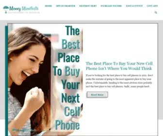Moneylifeandmore.com(Money Manifesto) Screenshot