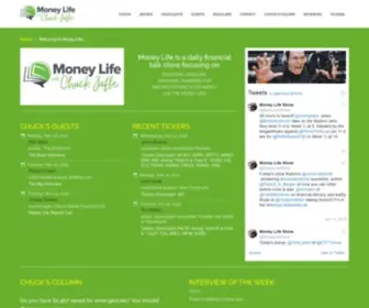 Moneylifeshow.com(Money Life with Chuck Jaffe) Screenshot