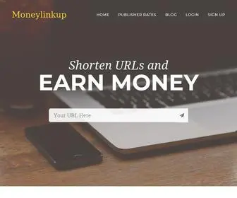 Moneylinkup.ga(Moneylinkup) Screenshot