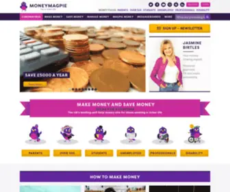 Moneymagpie.co.uk(MoneyMagpie.com For a Richer Life) Screenshot