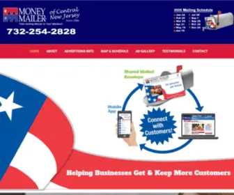 Moneymailercentralnj.com(Central NJ Direct Mail Mailing And Marketing) Screenshot