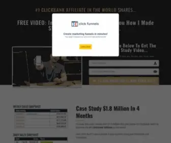 Moneymakerstartups.com(Marketing Funnels Made Easy) Screenshot