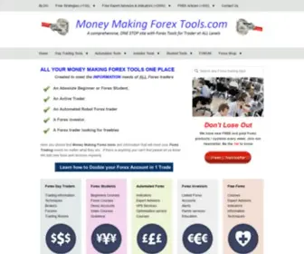 Moneymakingforextools.com(Money Making Forex Tools) Screenshot