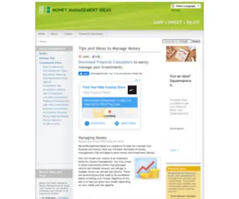 Moneymanagementideas.com(Personal Finance Guide) Screenshot
