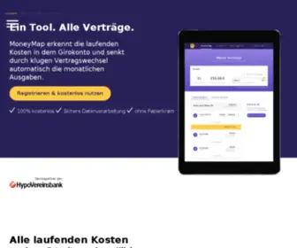 Moneymap.de(Has been registered) Screenshot