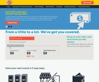 Moneymart.com(Cash a check. apply for a cash advance (payday)) Screenshot