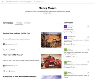 Moneymaven.io(Coalition of Mavens) Screenshot