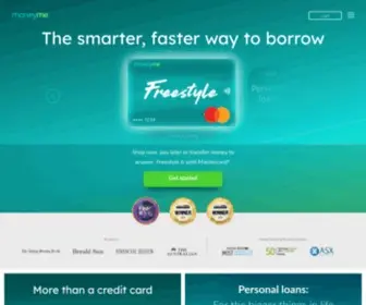 Moneyme.com.au(Personal Loans) Screenshot