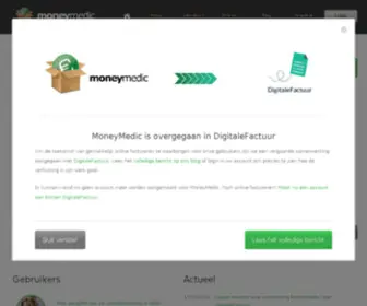 Moneymedic.nl(Starten met crypto) Screenshot