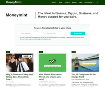 Moneymint.com(Intersection of Business and Money) Screenshot