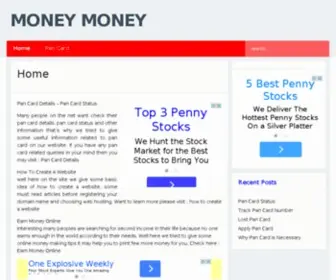 MoneyMoney.co.in(Pan Card Details) Screenshot