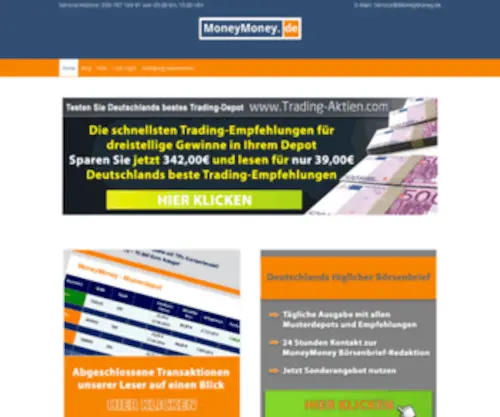 MoneyMoney.de(Börsenbrief) Screenshot