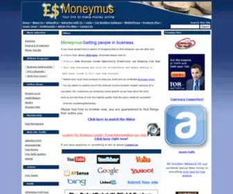 Moneymus.com(Moneymus Getting people in business is our business keeping them in business is our pride) Screenshot