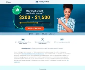 Moneymutual.com(MoneyMutual Payday Loans) Screenshot