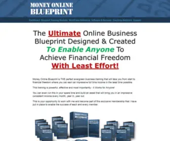 Moneyonlineblueprint.com(Money Online Blueprint) Screenshot