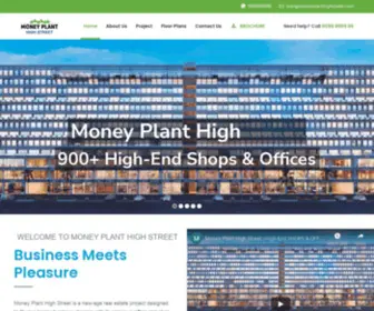 Moneyplanthighstreet.com(High-End Shops & Offices @ S.G.Highway) Screenshot