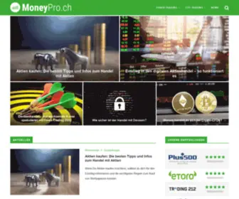 Moneypro.ch(Macht Sie zum erfolgreichen Trader) Screenshot