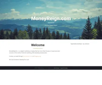 Moneyreign.com(A Digital Marketing and SEO Agency) Screenshot