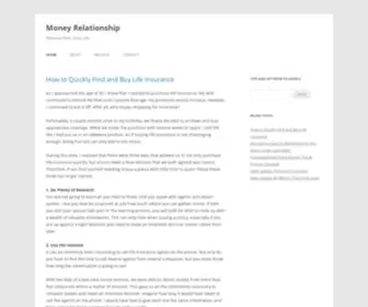 Moneyrelationship.com(Money Relationship) Screenshot