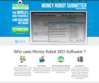 Moneyrobot.com(Money robot submitter) Screenshot