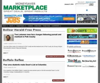 Moneysavermarketplace.com(Springfield Coupons) Screenshot