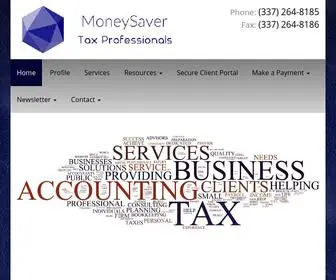 Moneysavertax.com(MoneySaver Tax Professionals LLC) Screenshot