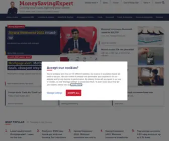 Moneysavingexpert.com(Money Saving Expert) Screenshot