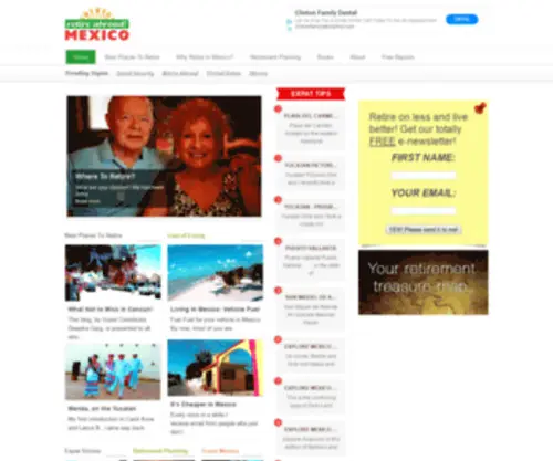 Moneysavingmexico.com(Mexico Retirement Blog) Screenshot