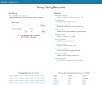 Moneysavingtips.org(Money Saving Tips Money Saving Tips) Screenshot