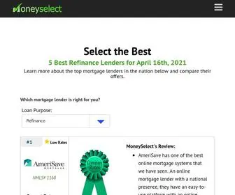 Moneyselect.com(MoneySelect) Screenshot