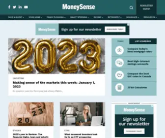 Moneysense.ca(Moneysense) Screenshot