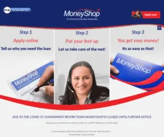 Moneyshop.co.nz(Instant Personal Loans Online & Personal Finance) Screenshot