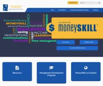 Moneyskill.org(The afsa education foundation educates people of all ages on personal finance concepts and) Screenshot
