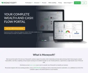 Moneysoft.com.au(Moneysoft Complete Wealth Portal) Screenshot