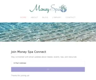 Moneyspa.net(Money Spa) Screenshot