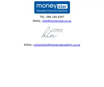 Moneystar.co.za(Money Star®) Screenshot