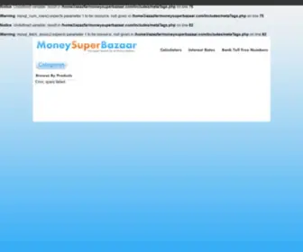 Moneysuperbazaar.com(Credit Card) Screenshot