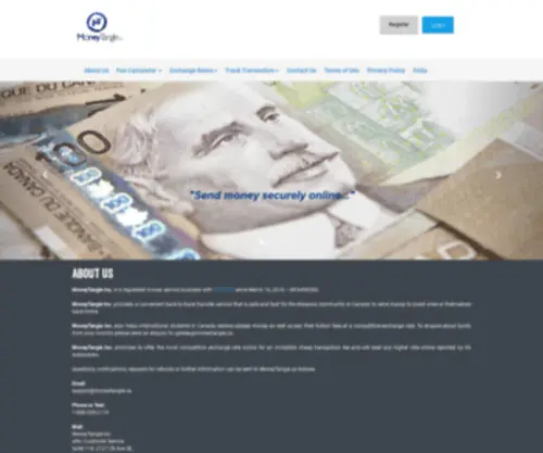 Moneytangle.ca(Moneytangle) Screenshot