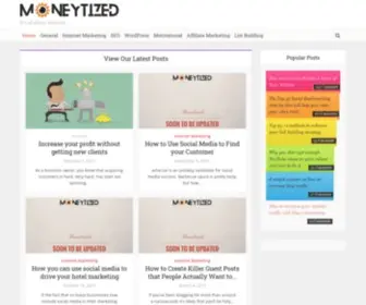 Moneytized.com(Moneytized) Screenshot