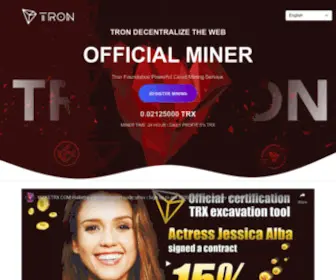 Moneytrx.com(Tron (TRX)) Screenshot