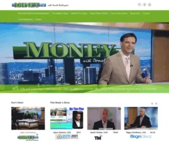 Moneytv.net(MoneyTV with Donald Baillargeon) Screenshot